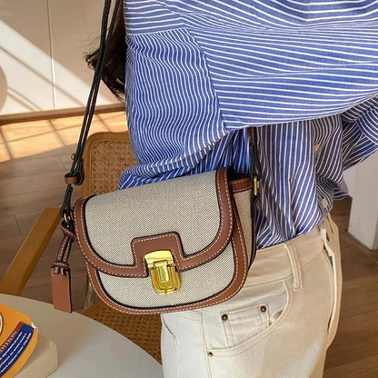 Vintage Crossbody Satteltasche