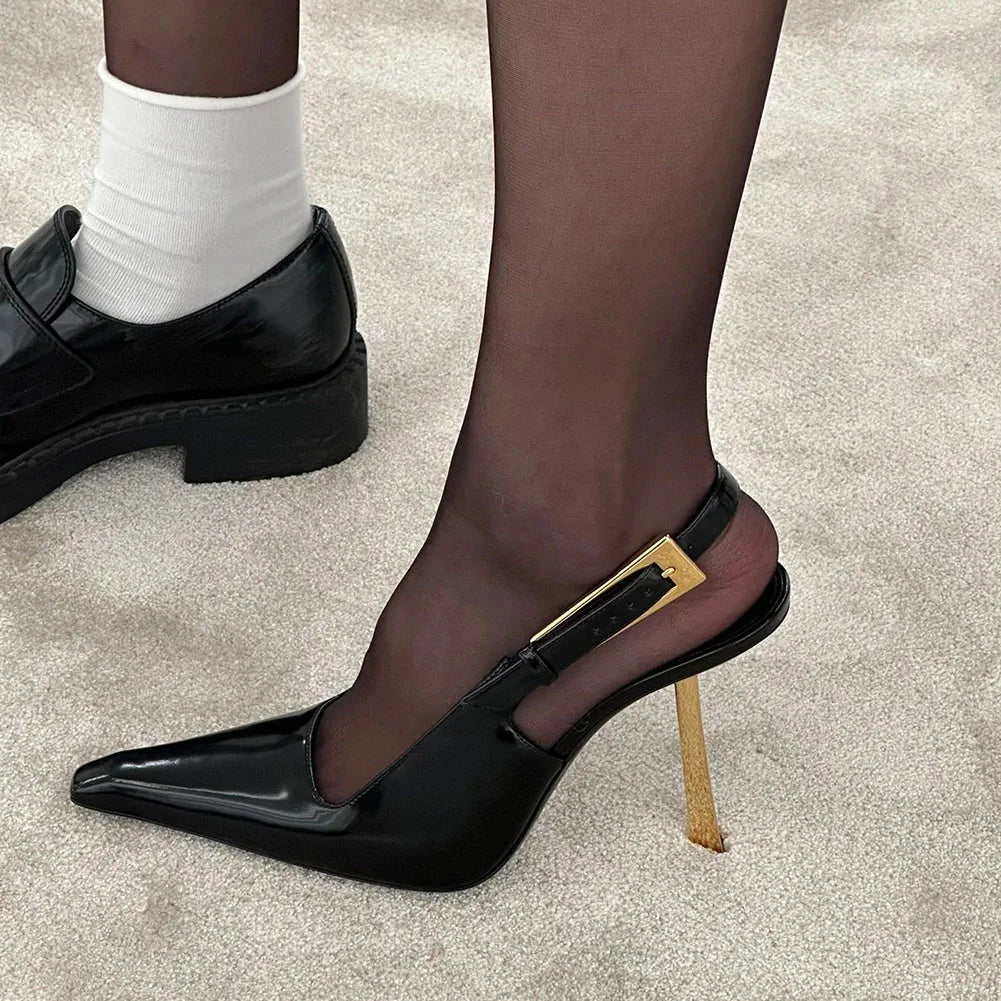 Schnalle Dünne High Heels